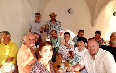 Wunderschöner Abend am Kreisstadtfest in Kelheim